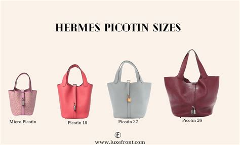 how much picotin hermes|hermes picotin size chart.